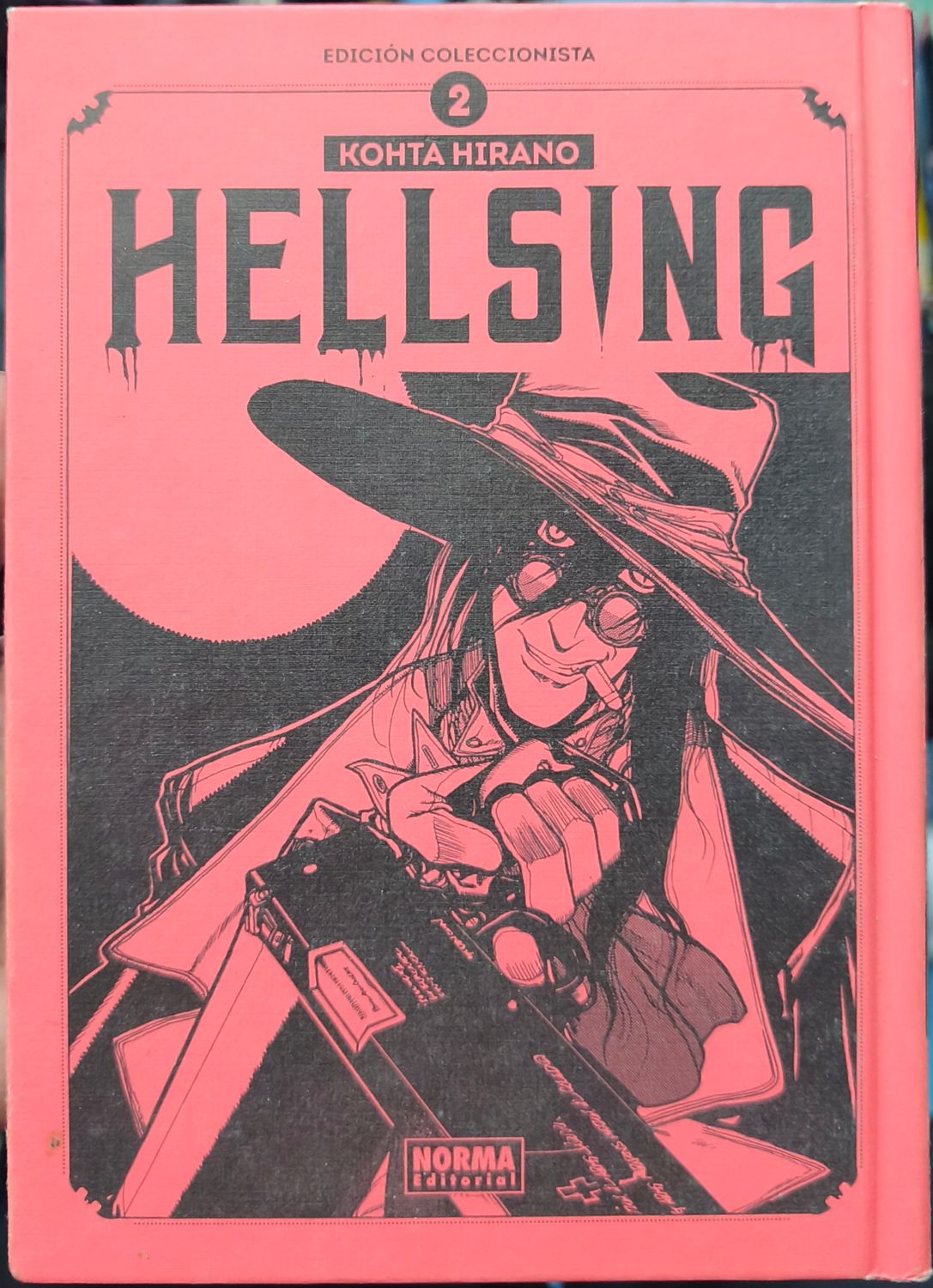 SH1 Hellsing Manga Volumen 2 Español Norma Tapa Dura