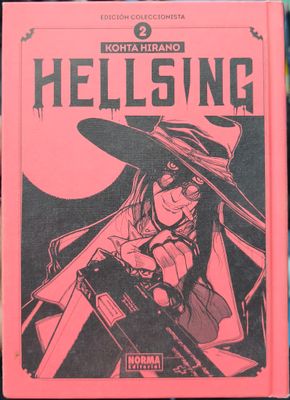 SH1 Hellsing Manga Volumen 2 Español Norma Tapa Dura