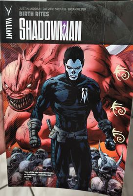 SH1 Birth Rites Shadowman Comic Libro Valiant Ingles