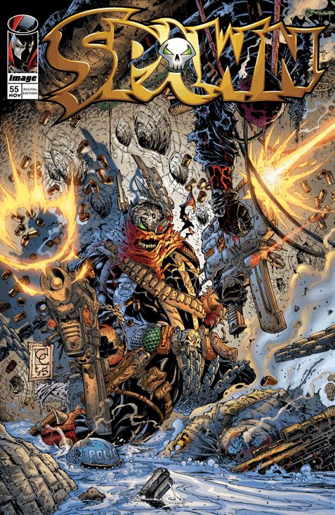 SH1 Spawn Comic Issue 55 Image Comics Espanol