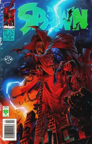SH1 Spawn Comic Issue 24 Image Comics Espanol