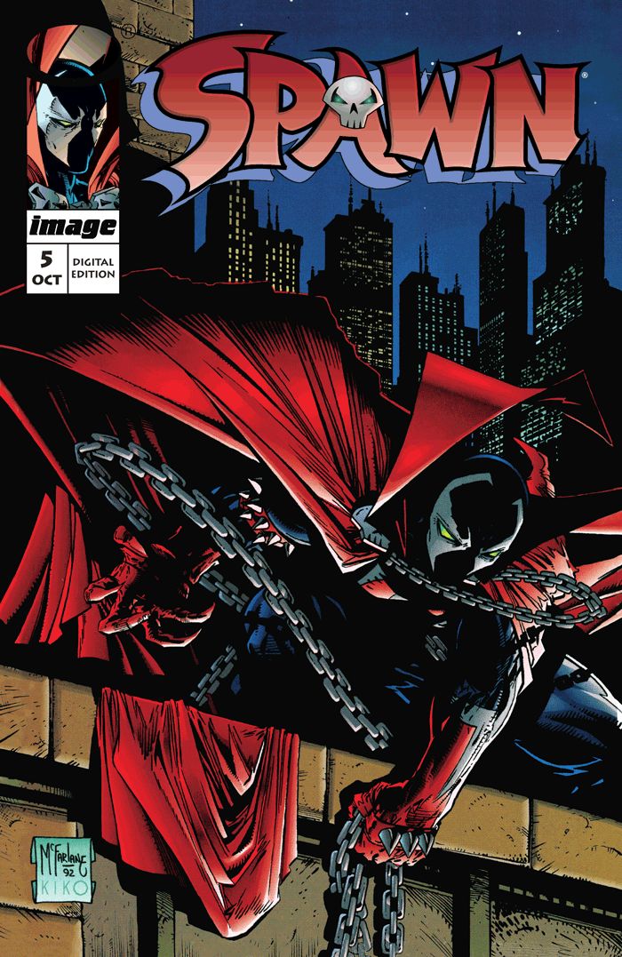 SH1 Spawn Comic Issue 5 Image Comics Espanol