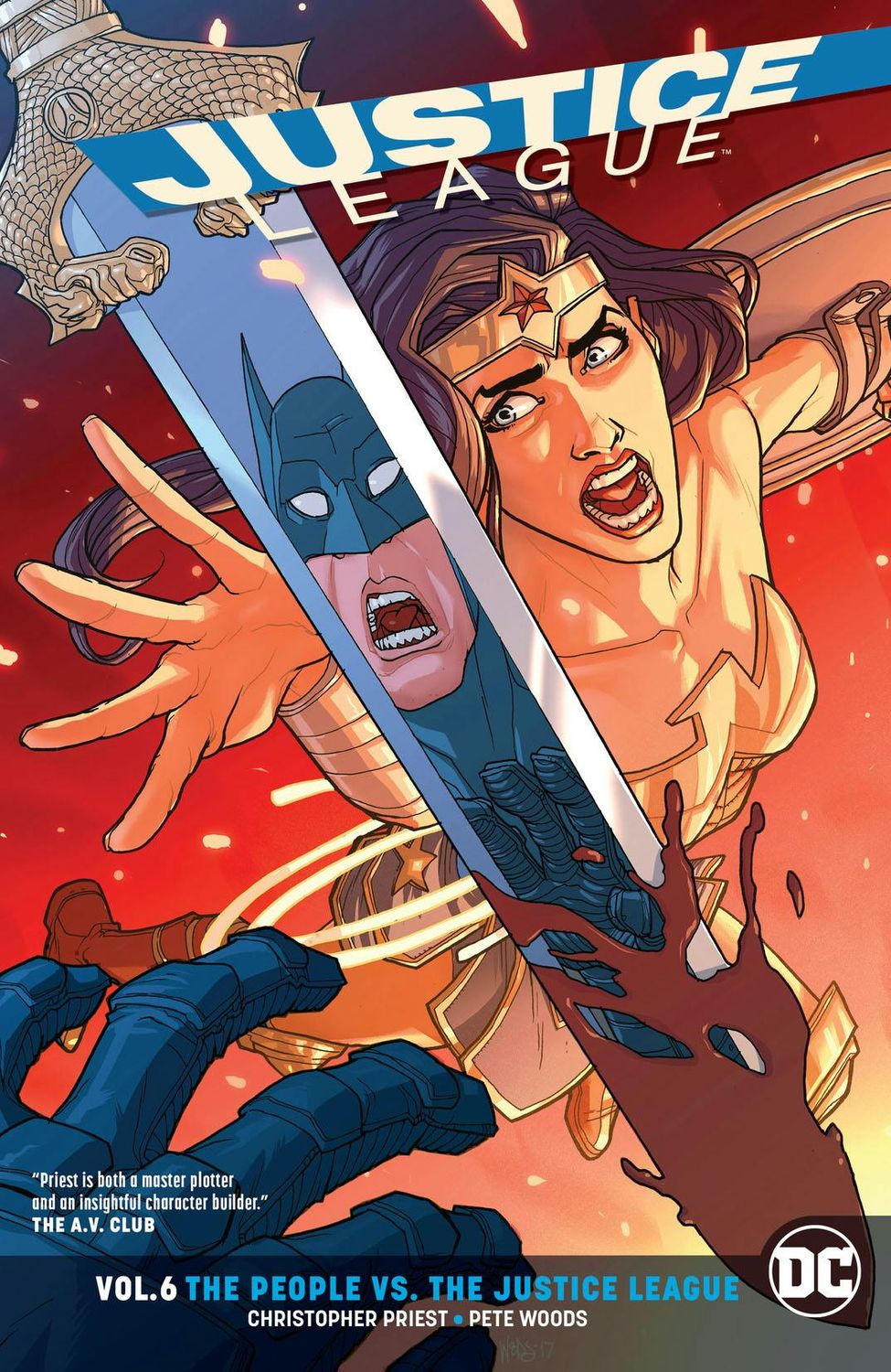 SH16 Justice League Comic Vol 6 The People vs The Justice League DC Ingles