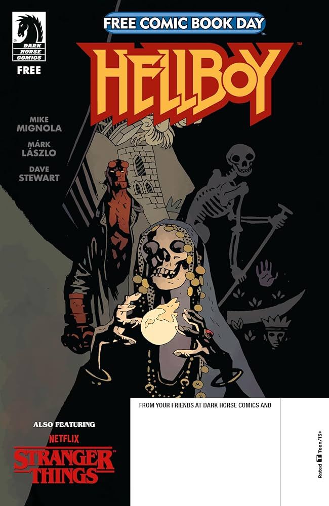 SH1 Hellboy Comic Free Comic Book Day