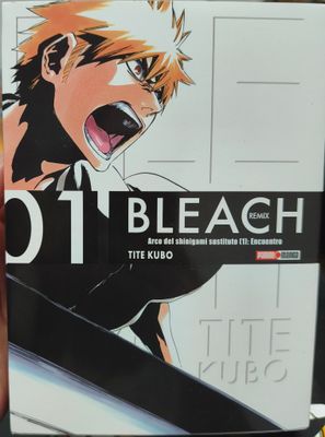 SH1 Bleach Remix Manga Volumen 1 Panini Español Arco del Shinigami Sustituto