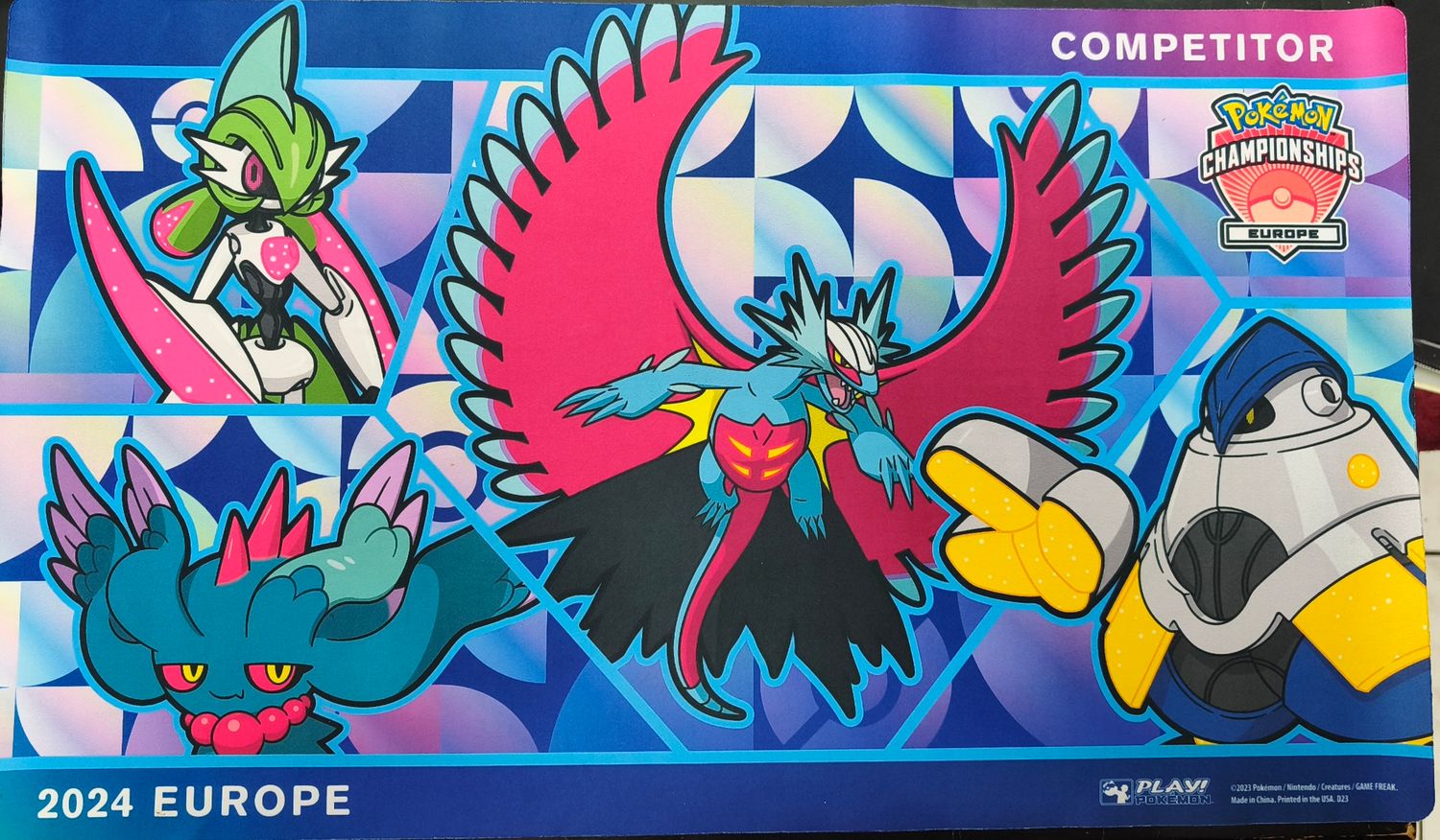 SH1 Playmat Pokémon TCG Championship 2024 Europe Competitor