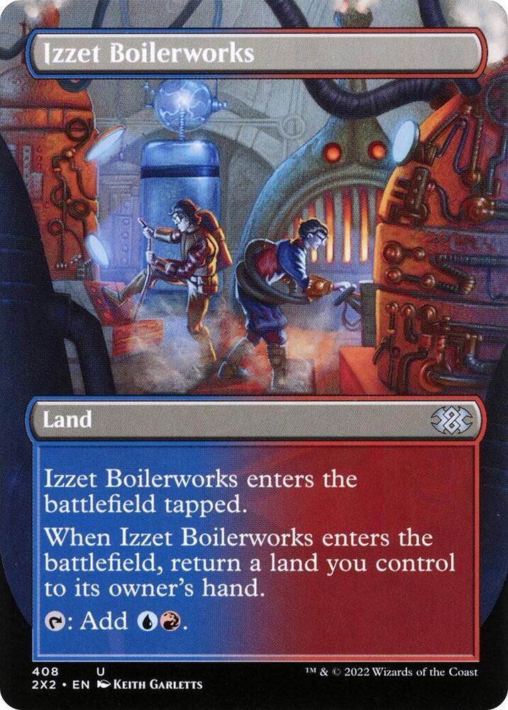 SH2 Izzet Boilerworks (Borderless) - Double Masters 2022 (2X2)
