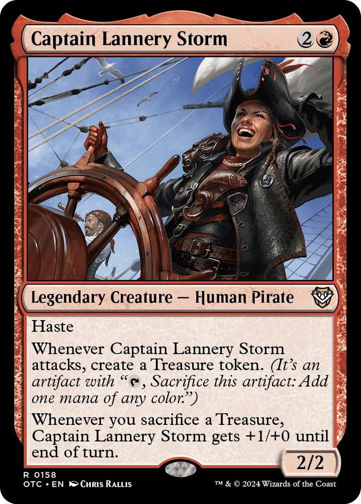 SH2 Captain Lannery Storm - Commander: Outlaws of Thunder Junction (OTC)