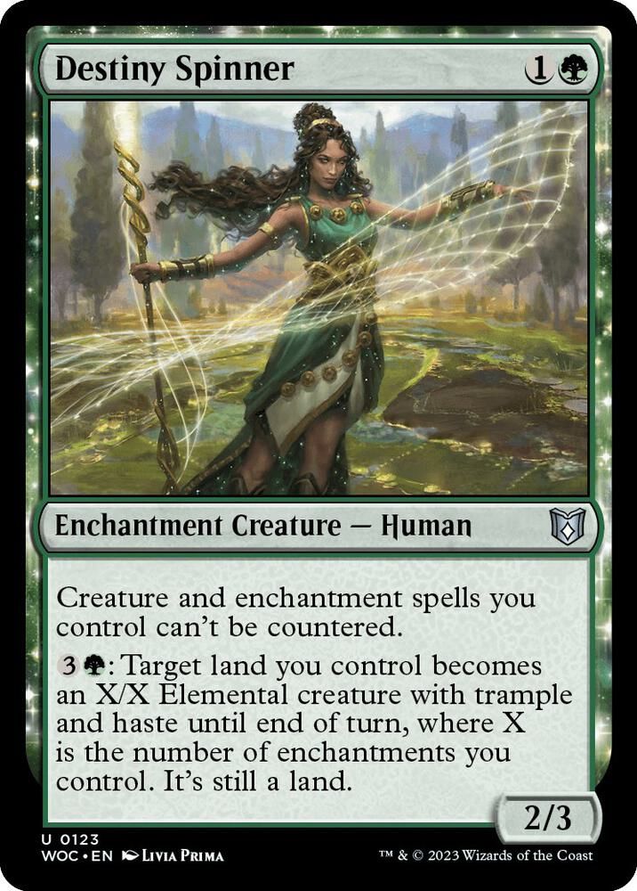 SH2 Destiny Spinner - Commander: Wilds of Eldraine (WOC)