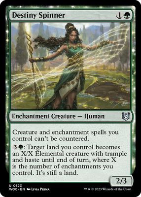 SH2 Destiny Spinner - Commander: Wilds of Eldraine (WOC)