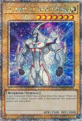 SH2 Elemental HERO Neos (Quarter Century Secret Rare) - 25th Anniversary Tin: Dueling Heroes (TN23)