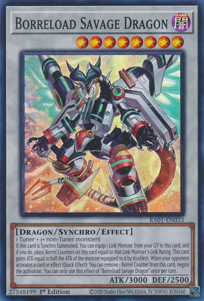 SH2 Borreload Savage Dragon - 25th Anniversary Rarity Collection (RA01) Super Rare