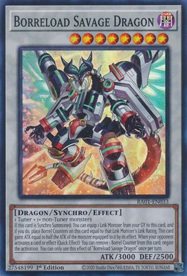 SH2 Borreload Savage Dragon - 25th Anniversary Rarity Collection (RA01) Super Rare