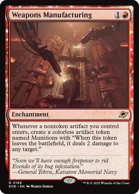 SJF Weapons Manufacturing - Edge of Eternities (EOE) *Espanol*