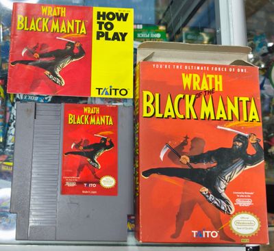 SH1 Wrath of The Black Manta NES Usado Completo