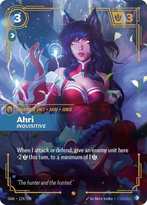 SH2 Ahri - Inquisitive - Origins (OGN)