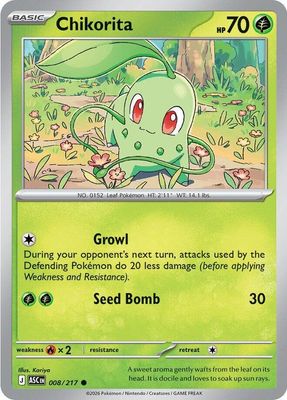 SH2 Chikorita - ME: Ascended Heroes (ASC)
