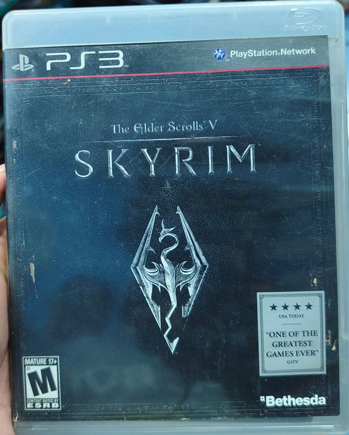SH1 Skyrim Playstation 3 Usado Completo