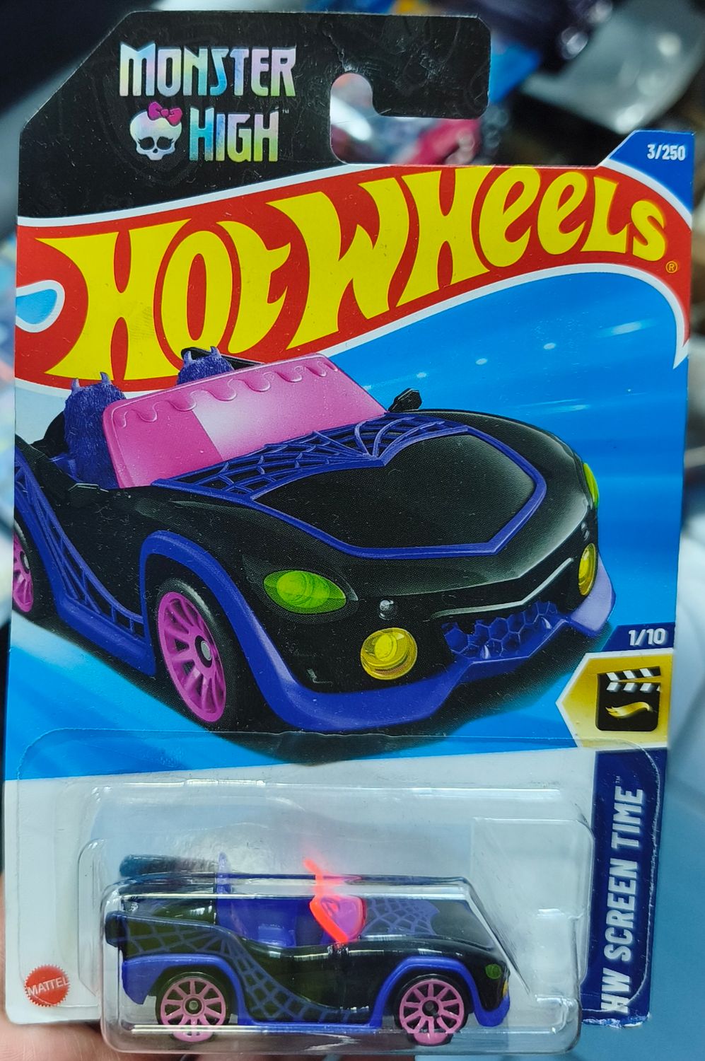 SJ1 Monster Hugh Ghoul Mobile Hot Wheels