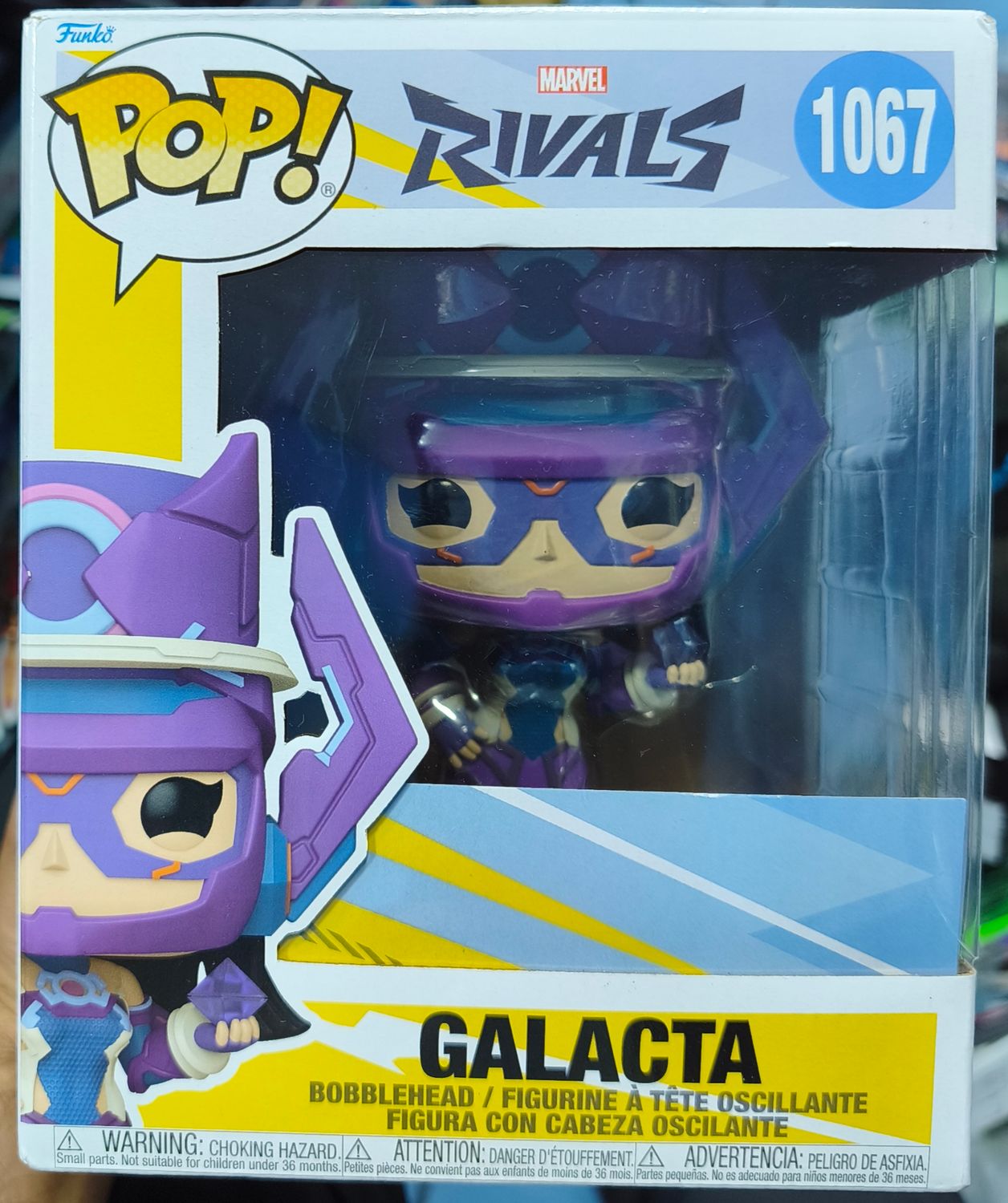SJ1 Galacta Figura Funko Pop 1067 Marvel Rivales