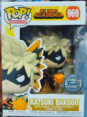 SH1 Katsuki Bakugo Figura Funko Pop 969 My Hero Academia Figura