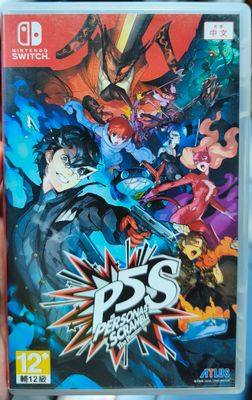 SJ1 Persona 5 Scramble Nintendo Switch Usado Completo JP