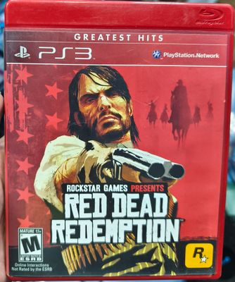 SH1 Red Dead Redemption Playstation 3 Usado Completo Greatest Hits