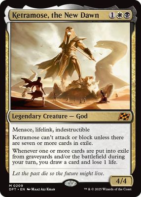 SH1 Ketramose, the New Dawn - Aetherdrift (DFT)