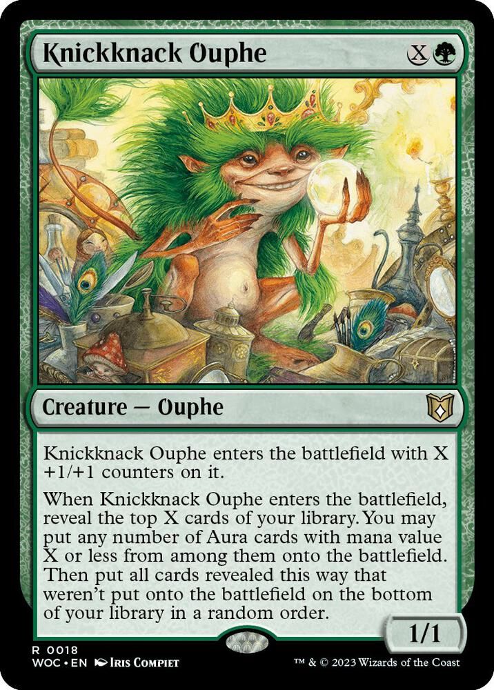 SH2 Knickknack Ouphe - Commander: Wilds of Eldraine (WOC)