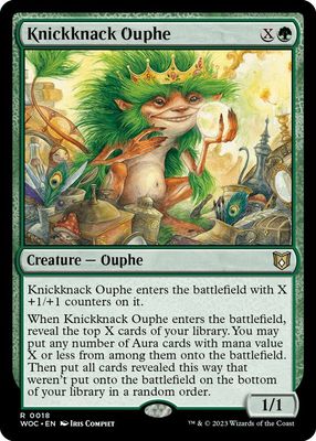 SH2 Knickknack Ouphe - Commander: Wilds of Eldraine (WOC)