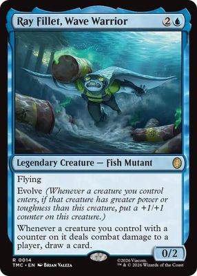 SH2 Ray Fillet, Wave Warrior - Commander: Teenage Mutant Ninja Turtles (TMC) Commander: Teenage Mutant Ninja Turtles