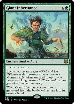 SH2 Giant Inheritance - Commander: Wilds of Eldraine (WOC)