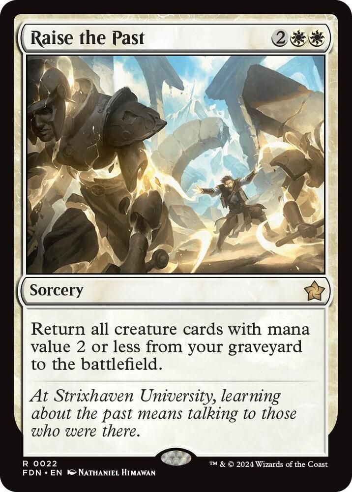 SH2 Raise the Past - Foundations (FDN)