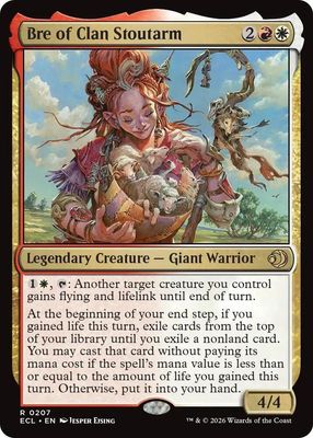 SH2 Bre of Clan Stoutarm - Lorwyn Eclipsed (ECL) Lorwyn Eclipsed FOIL