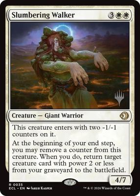 SH2 Slumbering Walker - Promo Pack: Lorwyn Eclipsed (PPECL) Promo Pack: Lorwyn Eclipsed