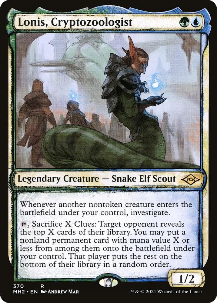 SH2 Lonis, Cryptozoologist (Showcase) - Modern Horizons 2 (MH2)