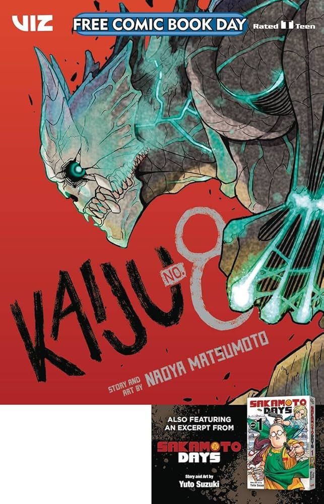 SH1 Kaiju No 8 Free Comic Book Day