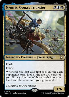 SH2 Nymris, Oona's Trickster - Commander: Wilds of Eldraine (WOC) Commander: Wilds of Eldraine
