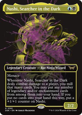 SH Nashi, Searcher in the Dark (Showcase) - Duskmourn: House of Horror (DSK) Duskmourn: House of Horror