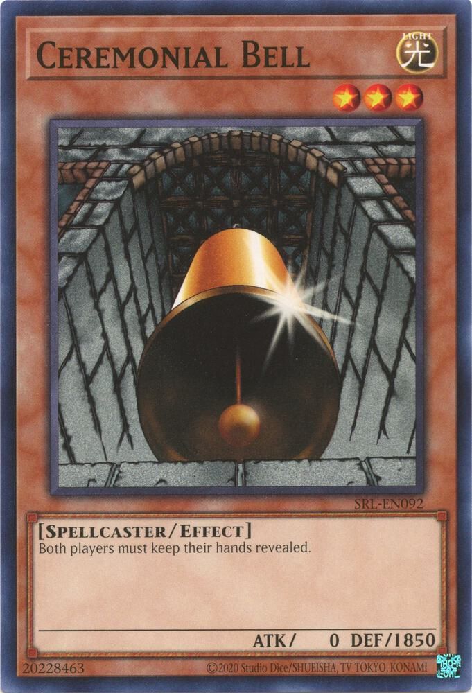 SH1 Ceremonial Bell - Spell Ruler (25th Anniversary Edition) (SRL-EN)