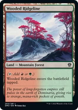 SH1 Wooded Ridgeline - Dominaria United (DMU) Foil