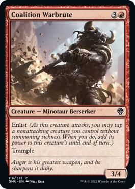 SH2 Coalition Warbrute - Dominaria United (DMU) Foil