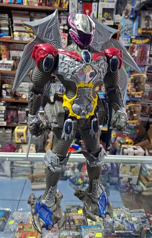 SJ1 Power Rangers Megazord interactivo de la película con figuras de Ranger 24 Pulgadas