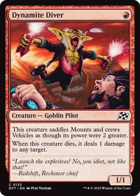 SH2 Dynamite Diver - Aetherdrift (DFT) Foil