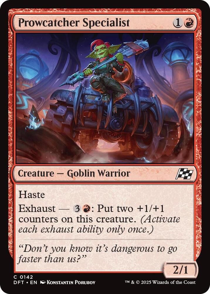 SH2 Prowcatcher Specialist - Aetherdrift (DFT) Foil