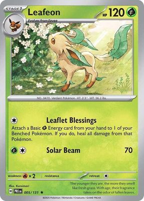 SH2 Leafeon - SV: Prismatic Evolutions (PRE) Holo