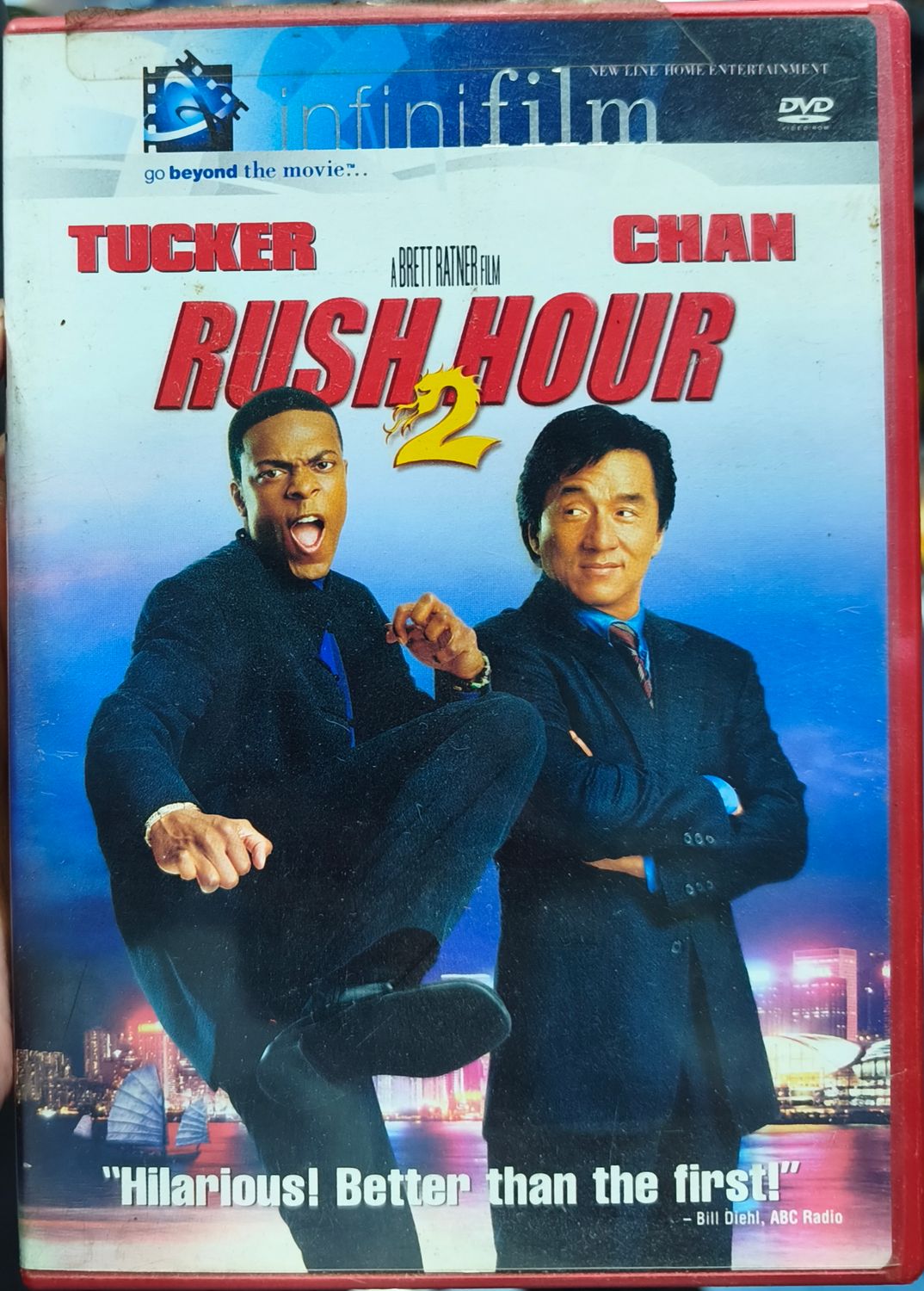 SH1 Rush Hour 2 DVD Usado Completo