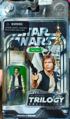 SJ1 Han Solo Figura Star Wars Trilogy Kenner Nueva