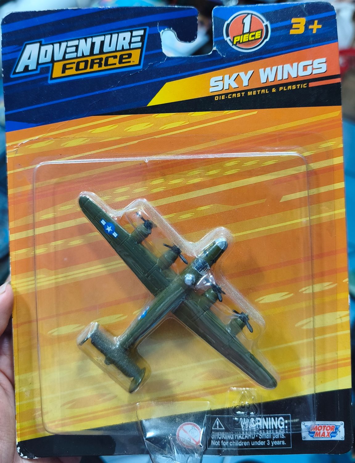 SJ6 Sky Wings Adventure Force Nuevo Avion de Guerra
