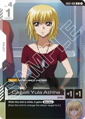 SH2 Cagalli Yula Athha - Newtype Rising (GD01) Foil